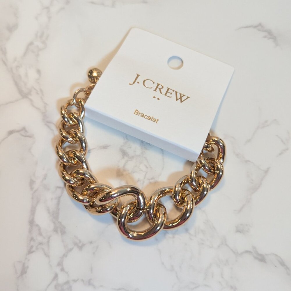 J.Crew Factory Curb Chain Bracelet